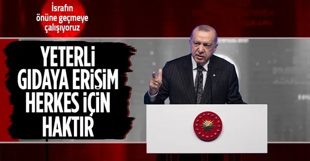 Başkan Erdoğan’dan BM’ye video mesaj: Yeterli, besleyici ve güvenilir gıdaya erişim, herkes için haktır