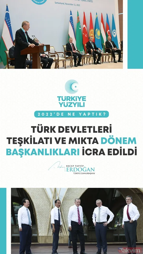 Başkan Erdoğan'dan yeni yıl mesajı! "Şimdi 2022'de ülkemize kazandırdıklarımızı milletimizle paylaşma vakti" İşte o projeler... - 47