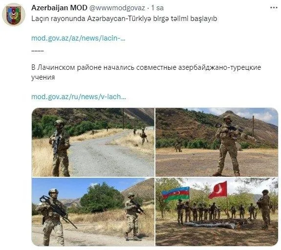 1630942630635.jpeg Türkiye ve Azerbaycan'dan Ermenistan işgalinden kurtarılan Laçın'da ortak tatbikat-4