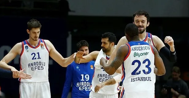 Anadolu Efes durdurulamıyor! CSKA Moskova: 80 - Anadolu Efes: 82 MAÇ SONUCU