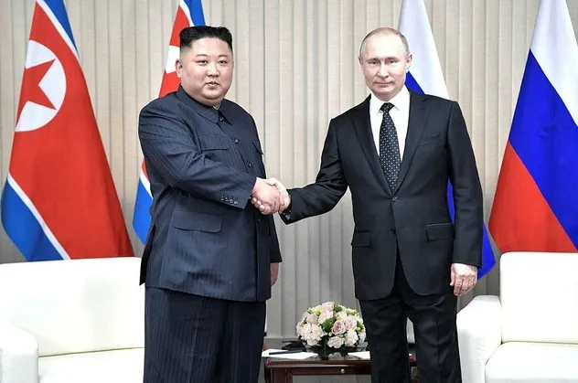 Son dakika: Rus lider Putin’den Kuzey Kore lideri Kim Jong-un’a madalya
