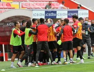 Kayserispor ile Denizlispor maçında 9 gol