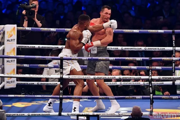 Anthony Joshua - Wladimir Klitschko maçı nefes kesti! - 25