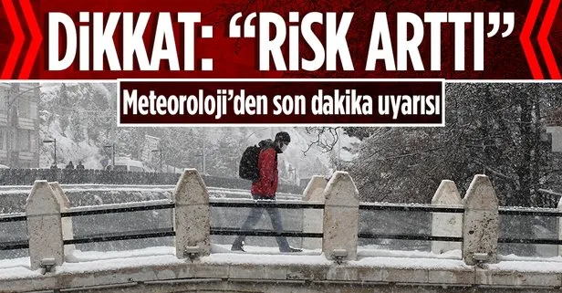 Kar erimesi ve çığ riski kapıda!