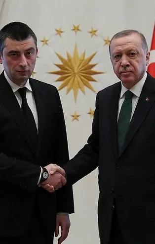 Başkan Erdoğan, Gürcistan Başbakanı Gakharia'yı kabul etti