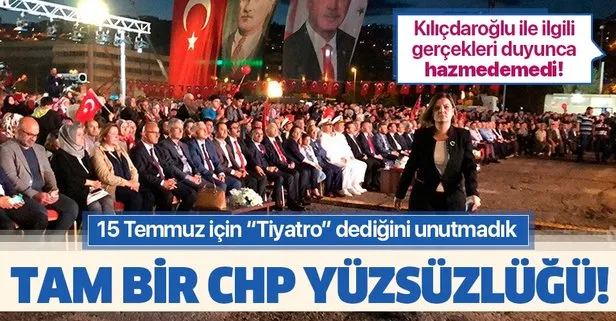 15 Temmuz anma töreninde alanı terk eden CHP’li Fatma Kaplan’a tepki yağıyor: Yüzsüzler