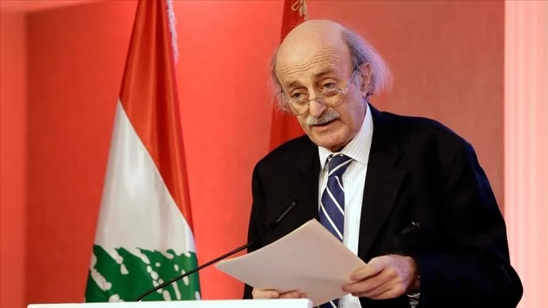 Lübnan'daki Dürzi lider Velid Canbolat