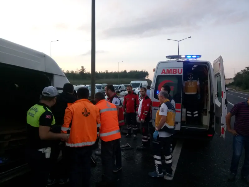 TEM'de can pazarı!  Yaralılar var... - 2