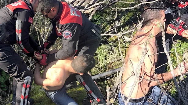 Muğla'da iğrenç saldırı! Polis yarı çıplak ormanda yakaladı-2