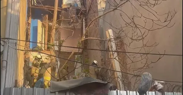Şişli'de bir binada kısmi çökme! Mahsur kalan var mı? Ekipler incelemelerini tamamladı