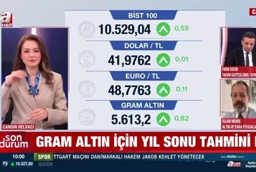 Altının yükseliş trendi sona mı erdi? İslam Memiş A Haber’de değerlendirdi
