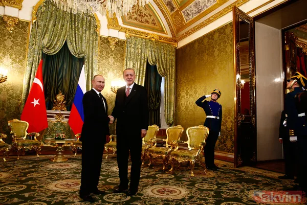 Başkan Erdoğan Moskova’da! Putin ile bir araya geldi - 1