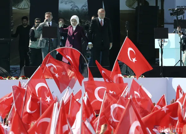 Cumhur İttifakı Ankara miting alanı saatler öncesinden doldu taştı - 21