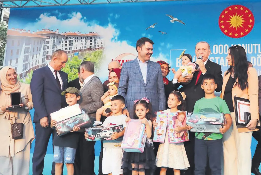 3 milyon 300 bin konut dönüştü