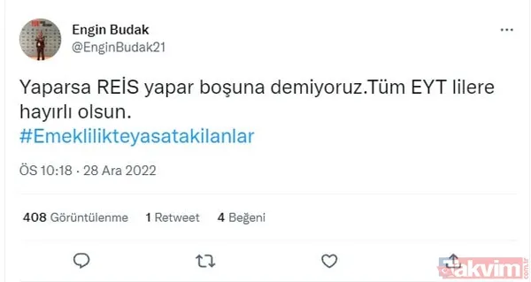 Başkan Erdoğan'ın EYT müjdesi büyük sevince neden oldu! Vatandaşlar coşkuyla kutladı - 16