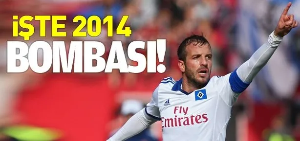 2014 bombası Van Der Vaart