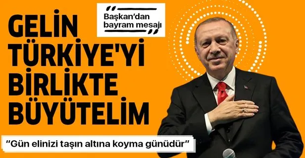 Son dakika haberi: Başkan Erdoğan’dan bayram mesajı