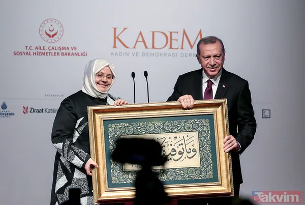 Başkan Recep Tayyip Erdoğan KADEM Kadın ve Adalet Zirvesi'nde konuştu! - 30