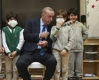 Başkan Erdoğan Türkiye’nin ilk Türk müziği ilkokulunda