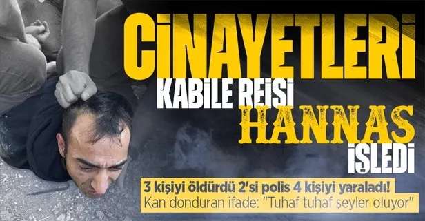 İstanbul’da 3 kişiyi öldürüp, 2’si polis 4 kişiyi yaralayan Güven Güler’in ifadesi ortaya çıktı: Cinayetleri cin kabilesi reisi Hannas işledi