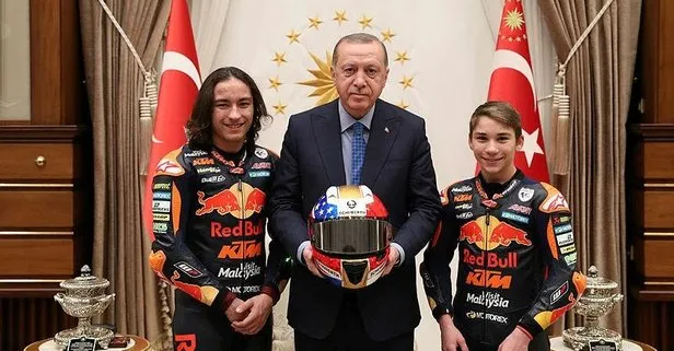Şampiyondan Erdoğan’a hediye