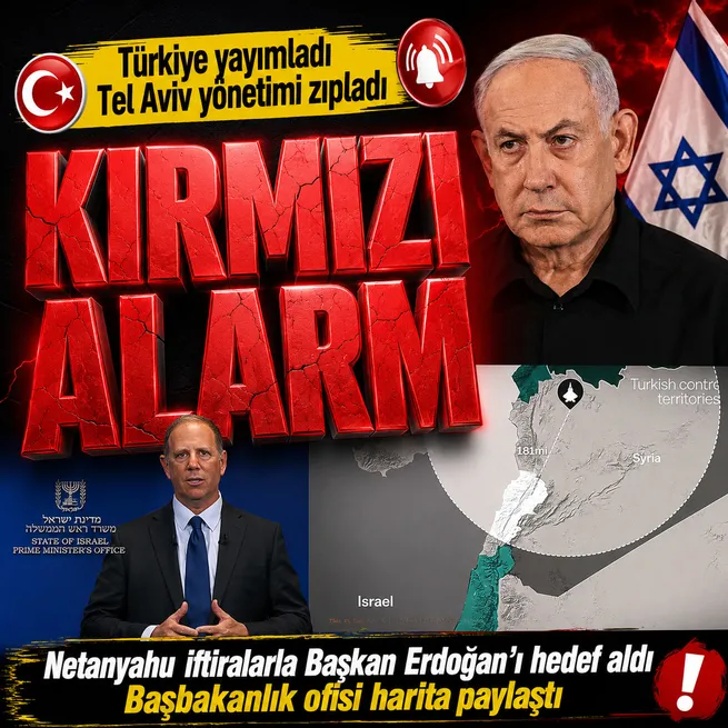 Türkiyeden kırmızı bülten hamlesi İsrailde şok etkisi! Başbakanlık Ofisi Başkan Erdoğanı hedef aldı