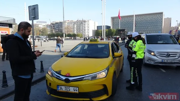 Taksim Meydanı’nda yaya yoluna giren kuryelere ceza yağdı - 14