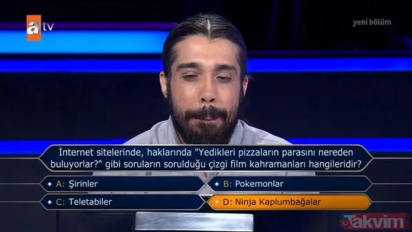 Kim Milyoner Olmak İster'e hikayesiyle damga vuran yarışmacı! 300 bin TL'lik Osmanlı sorusunda bakın ne yaptı - 16