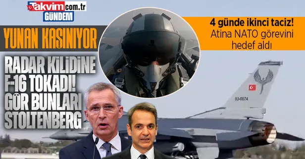 NATO görevini engellemeye çalışan Yunanistan'a F-16 tokadı: "Görev başarıyla tamamlandı"