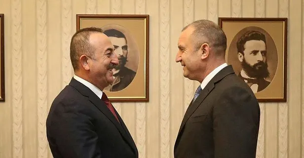 Son dakika: Çavuşoğlu, Bulgaristan Cumhurbaşkanı Radev ile görüştü