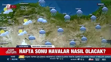 Hafta sonu havalar nasıl olacak?