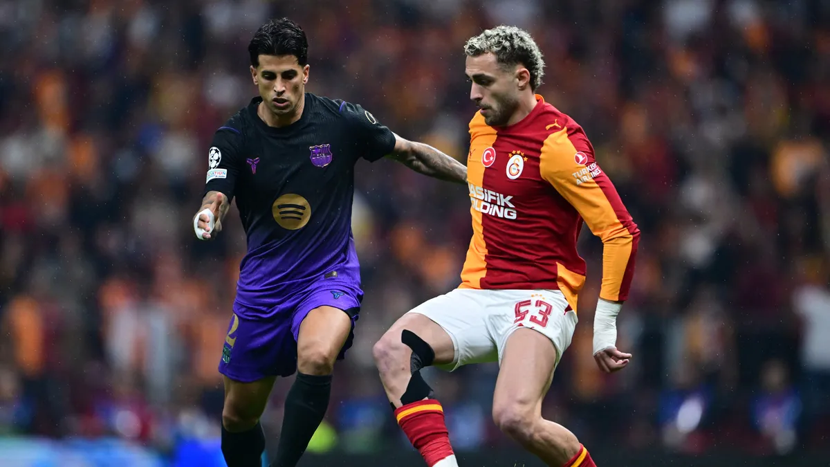 Galatasaray'ın Barcelona'ya attığı gol VAR'dan döndü