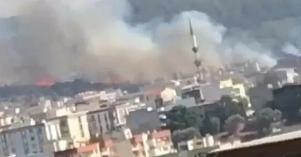 Son dakika: İzmir Buca’da yangın!