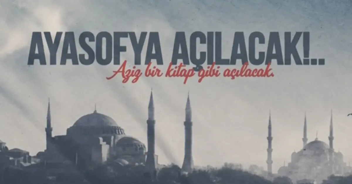 Necip Fazıl Kısakürek'in sosyal medyayı sallayan şiiri: Ayasofya aziz bir kitap gibi açılacak