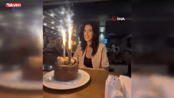 Kübra Yapıcı’nın son doğum günü kamerada