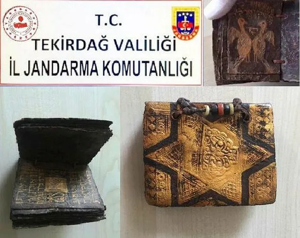 Tekirdağ’da 1500 yıllık Tevrat tefsiri ele geçirildi-3