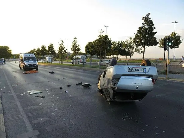 Son Dakika Istanbul Pendik Te Korkunc Son Takla Atip Suruklenen Otomobildeki Surucu Oldu Takvim