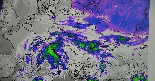 Meteoroloji'den sağanak yağış uyarısı