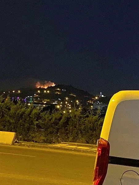 Son dakika: Ankara'da çıkan yangından şans eseri kurtuldular-3