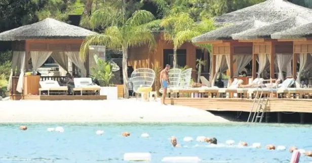 Ünlü oyuncu Görkem Sevindik, tatil için Bodrum’da