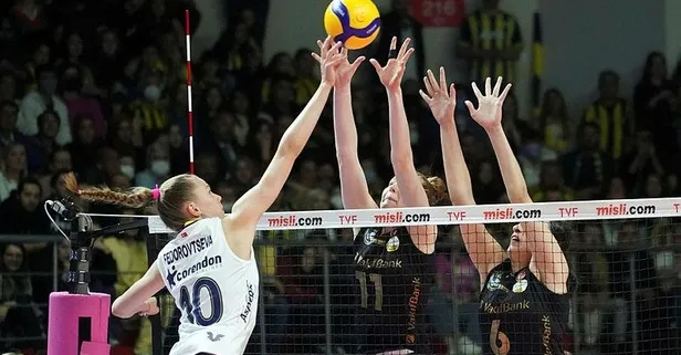 Son dakika: Fenerbahçe Beko'yu 3-2 yenen Vakıfbank şampiyon oldu
