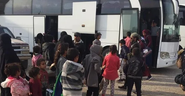 MSB: 593 Suriyeli Tel Abyad’daki evlerine dönüş yaptı
