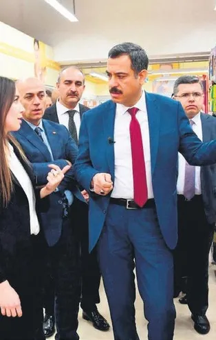 5 markete jet teftiş