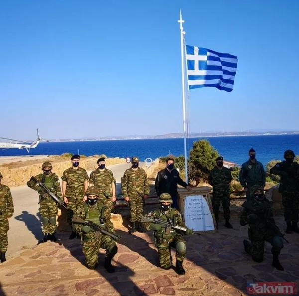 Yunanistan yine tahrik peşinde! Skandal fotoğrafı bu sözlerle paylaştılar! Dikkat çeken İzmir detayı! - 1