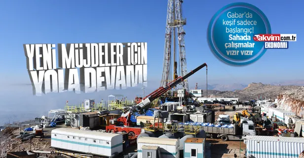 Şırnak petrol heyecanı! Namaz Dağı bölgesinde sondaj çalışması başlatıldı