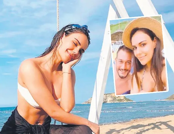 Burak Şanal ile Özgü Kaya tatilde