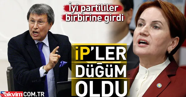 İyi Partililer birbirlerine girdi!