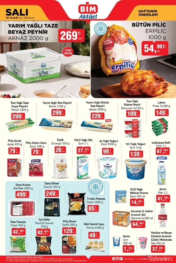 BİM 26-30 Aralık aktüel kataloğunu yayınladı! Dikiş makinesinden çeyiz ürünlerine kadar birçok ürün kampanyada - 3