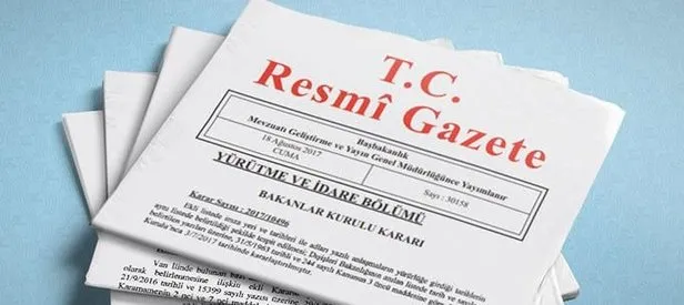 Atama kararları Resmi Gazete’de