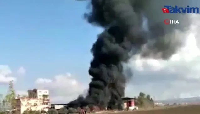 Atık yağ geri dönüşüm fabrikasında patlama